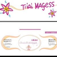 Thai massage salon company's gift certificate 
