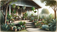 Budget Friendly Tropical Garden Ideas for a Cozy Farmhouse Porch, Don’t forget that **Budget Friendly Gardening** is all about making smart choices. Start by sourcing plants from local nurseries, or even consider swapping cuttings with friends. This not only saves money but also fosters a sense of community and connection with fellow gardening enthusiasts.