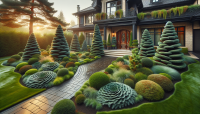 Nature's Finest | Coniferous Plant Front Yard Design Ideas to Wow Your Neighbors