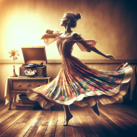 dancing girl