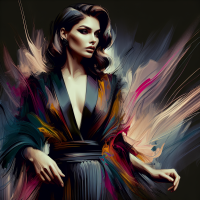 一个美女非常性感